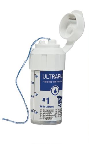 Ultrapak Retraksjonstråd 1 Blå 244cm