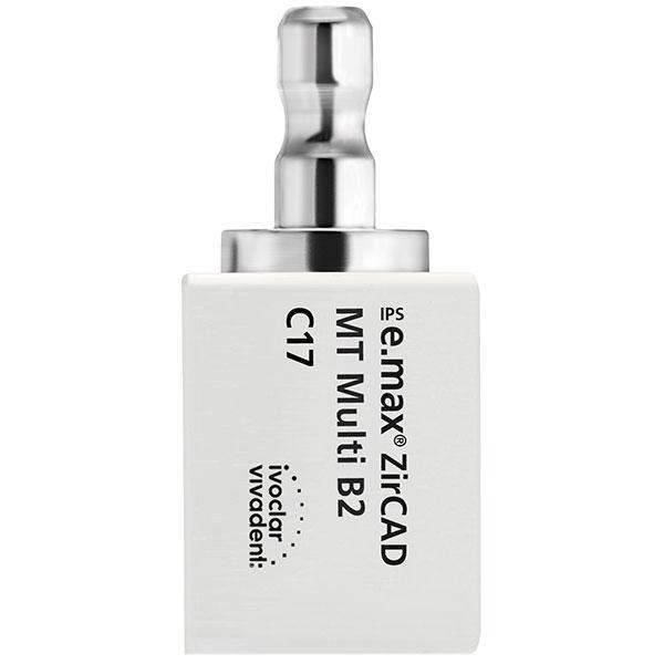 IPS e.max ZirCAD CER/inLab Multi MT B2 C17 5stk