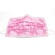 Monoart Munnbind IIR Rosa blomster m/strikk 50stk