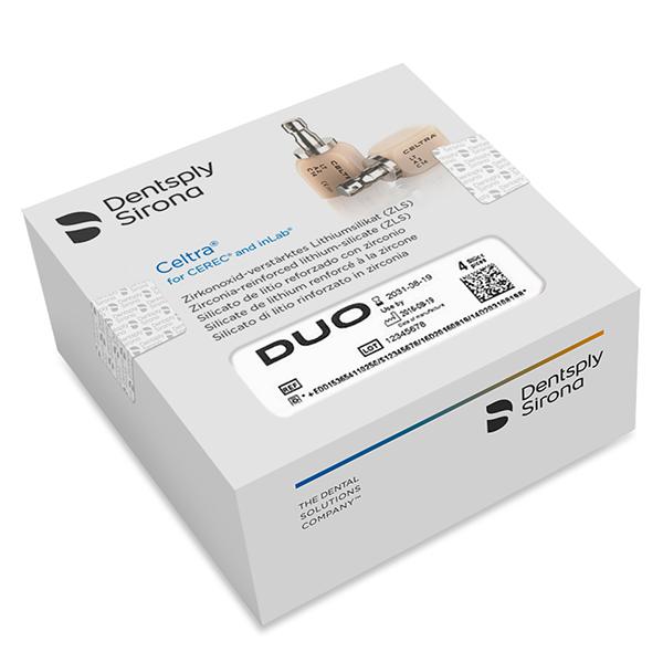 Celtra Duo Cerec blokk LT A2 C14 4stk