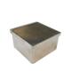 Rustfri kurv m/lokk Lav 10x10x6cm 