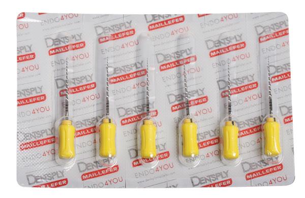 ProTaper Hand Use F1 25mm Gul 6stk