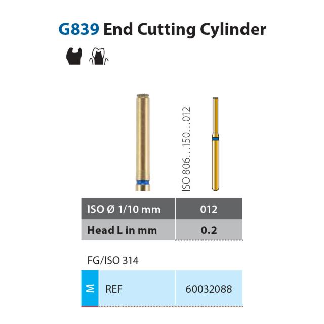 Diatech G839-012-M FG Blå 5stk