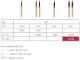 Diatech G862-016-8-C FG Grønn 5stk