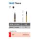 Diatech G860-012-5-F FG Rød 5stk