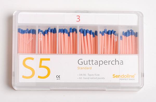 S5 Gutta Percha .04/30 Rød 60stk