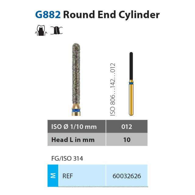 Diatech G882-012-10-M FG Blå 5stk