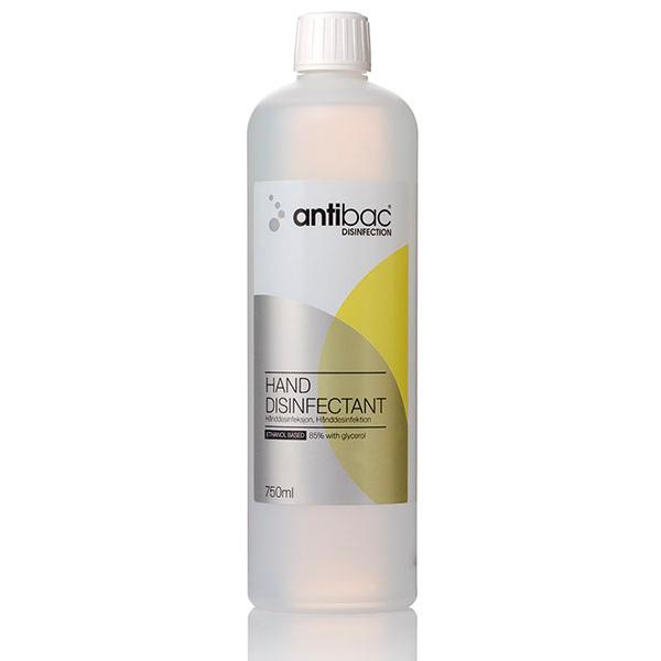 Antibac Hånddesinfeksjon 85% Gul etikett 750ml