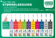 GUM Travler 1314 Rød Konisk 0,8mm 6stk