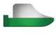 FenderWedge Medium Grønne Value 100stk
