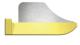 FenderWedge Large Gule Value 100stk