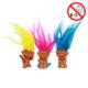 Lykketroll Blyanttopper 72stk