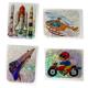 Laserstickers guttemix 144stk