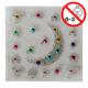 Klistremerker m/glitter 120ark