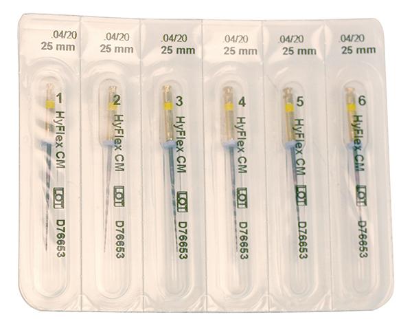 HyFlex CM NiTi File 04/20 25mm 6stk