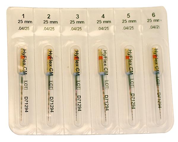 HyFlex CM NiTi File 04/25 25mm 6stk