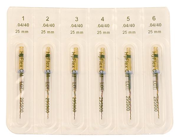 HyFlex CM NiTi File 04/40 25mm 6stk