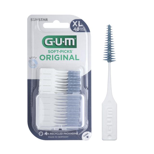 GUM Soft-Picks X-large 40stk+etui