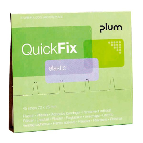 QuickFix Refill m/45 Elastiske tekstilplaster