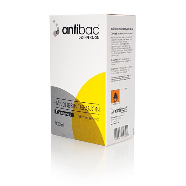 Antibac Softbag Hånddesinfeksjon 85% 700ml