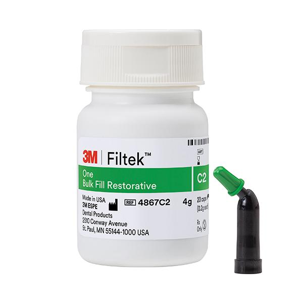 Filtek One Bulk Fill C2 kapsler 20x0,2g