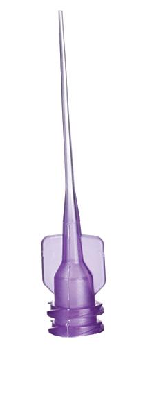 Capillary Tips 28G Lilla plast 50stk