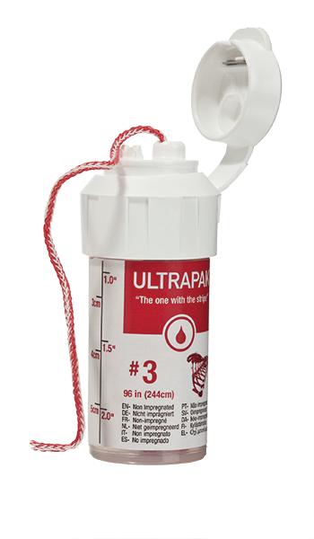 Ultrapak Retraksjonstråd 3 Rød 244cm