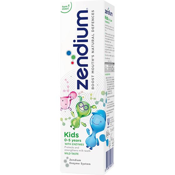 Zendium Tannkrem Kids 0-5 år 12x75ml