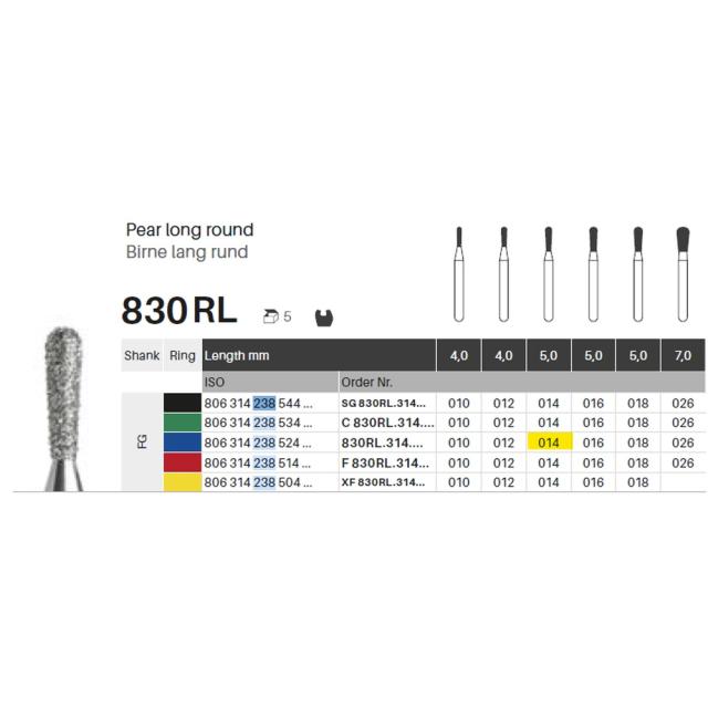 Edelingh FG 238/014 M blå 5stk