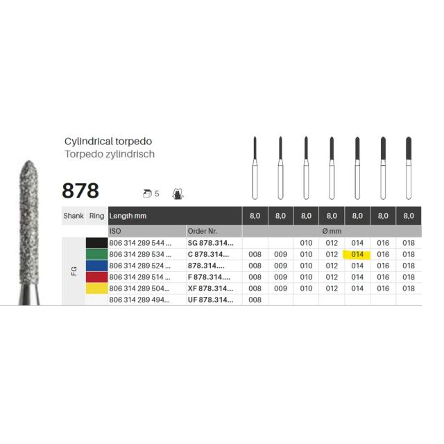 Edelingh FG 289/014 C grønn 5stk
