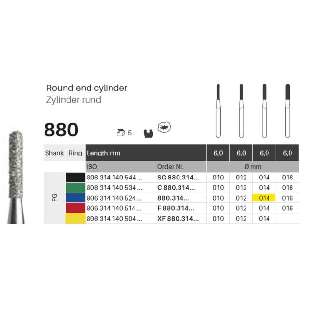 Edelingh FG 140/014 M blå 5stk