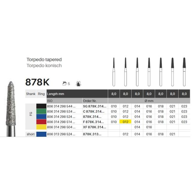 Edelingh FG 298/012 F rød 5stk