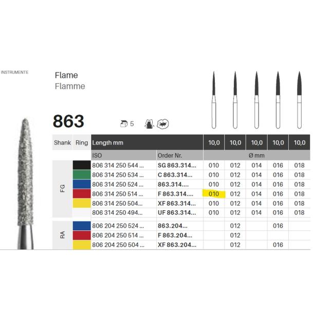 Edelingh FG 250/010 F rød 5stk