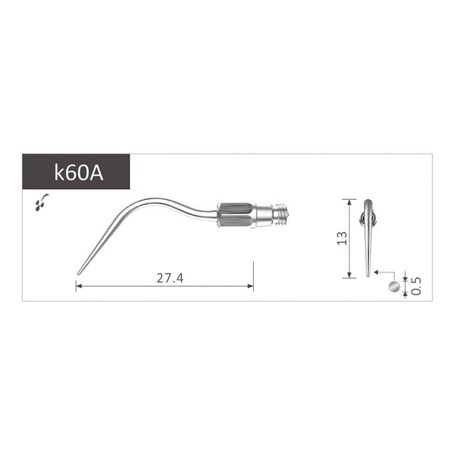 SIMPLEE Scalerspiss k60A Paro lang rett t/Kavo 2008