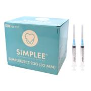 SIMPLEE 3ml Sprøyte m/kanyle 23G Sterile 100stk