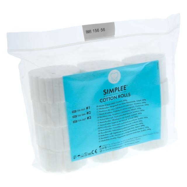 SIMPLEE Bomullsruller str3 432stk