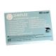 SIMPLEE W+ Gold Paper Points Large 45 Hvit 100stk