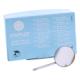 SIMPLEE munnspeil str 5 FS rhodium 12 stk