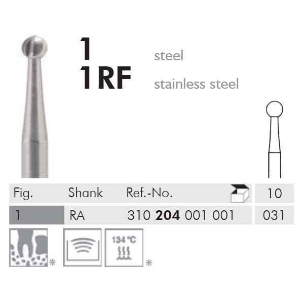 Stålbor Meisinger VST 001/031 10stk