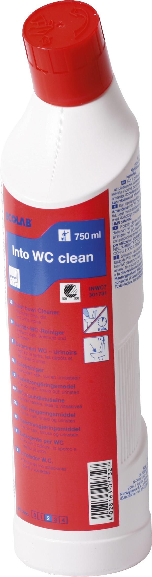 Into WC Clean Toalettrens 700ml