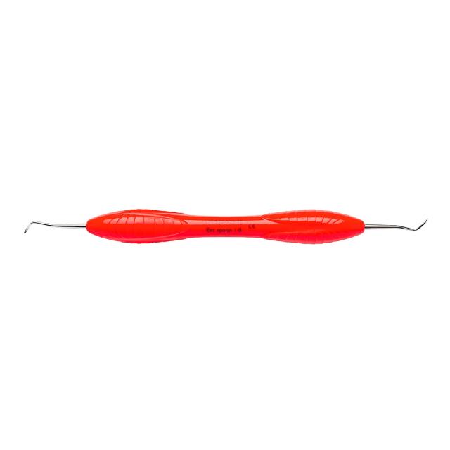 LM 522-523ES Ekskavator skje 1.0mm Rød