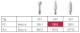 Meisinger Slipesten Hvit 649XF/025 FG 5stk