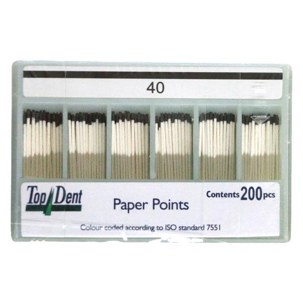 TD Paper Points Nr 40 Sort 200stk