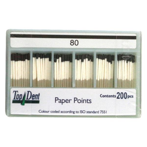 TD Paper Points Nr 80 Sort 200stk