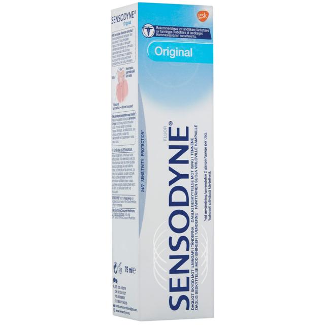 Sensodyne Original Tannkrem 12x75ml