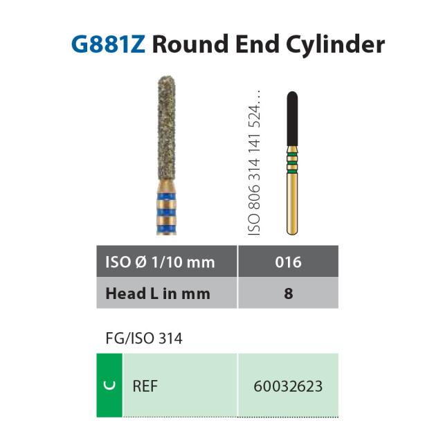 Diatech Z-Rex ZR881-016-8-C FG Grønn 5stk