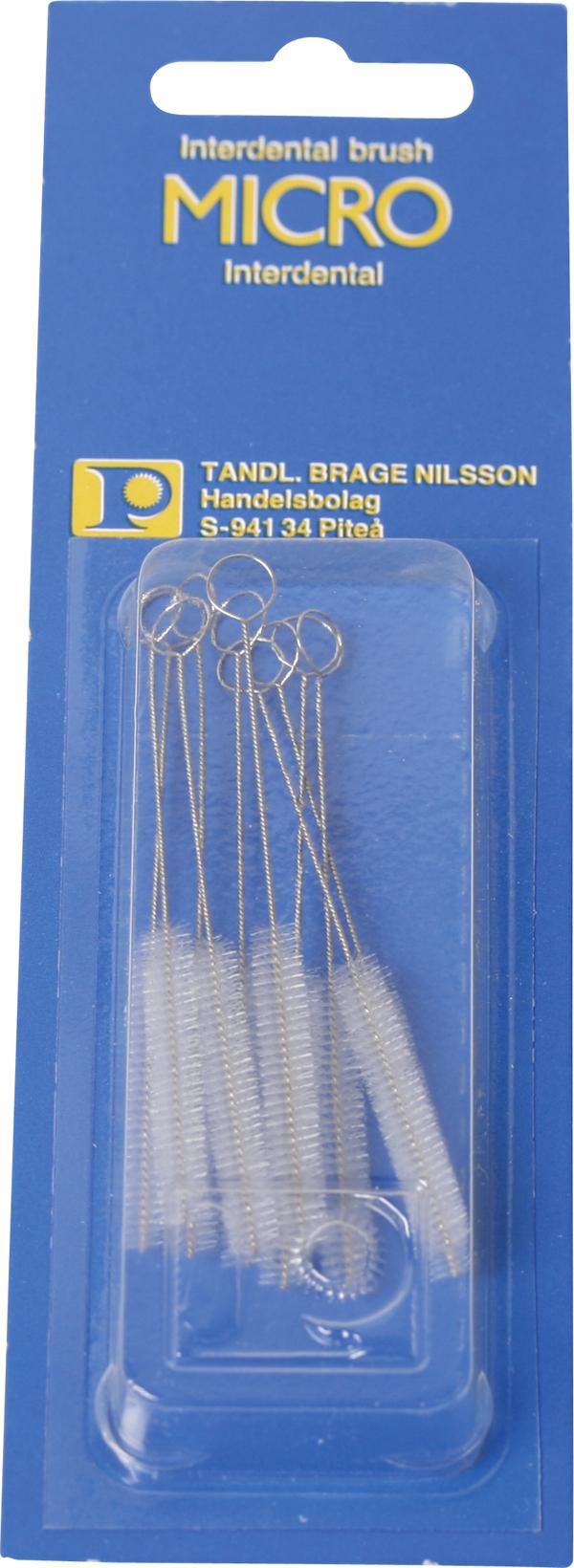 Interdentalbørster m/Ståltråd Mini 10stk