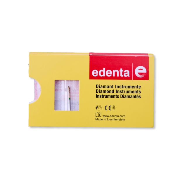 Edenta Diacut konisk FG GV877K/016 grønn 5stk