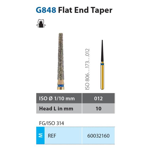 Diatech G848-314-012-M FG 5stk