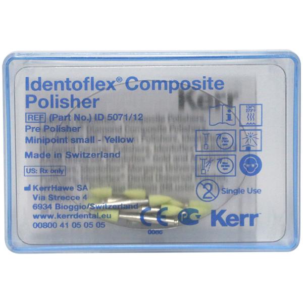 Identoflex ID 5071 Minipoint small Gul 12stk
